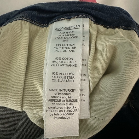 🌼Good American Good Legs Crop Size 22 EUC🌼 - Picture 8 of 11